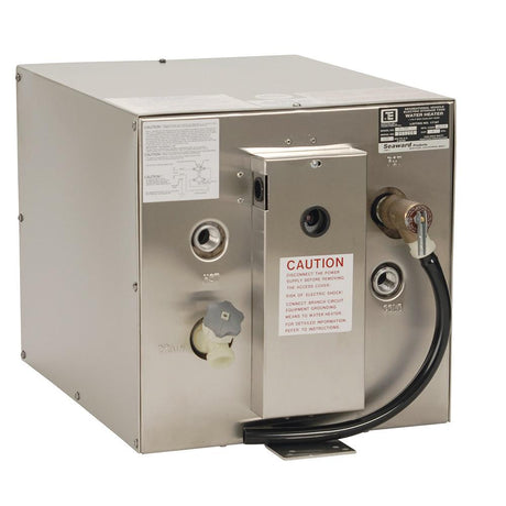 Whale Seaward 6 Gallon Hot Water Heater w/Rear Heat Exchanger - Stainless Steel - 240V - 1500W - Kesper Supply
