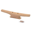 Whitecap 10" Cleat - Teak - Kesper Supply