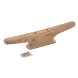 Whitecap 12" Cleat - Teak - Kesper Supply