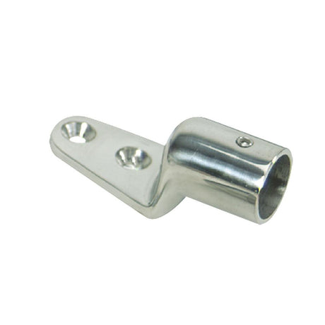 Whitecap 5-1/2° Blind Base - 316 Stainless Steel - 1" Tube O.D. - Kesper Supply