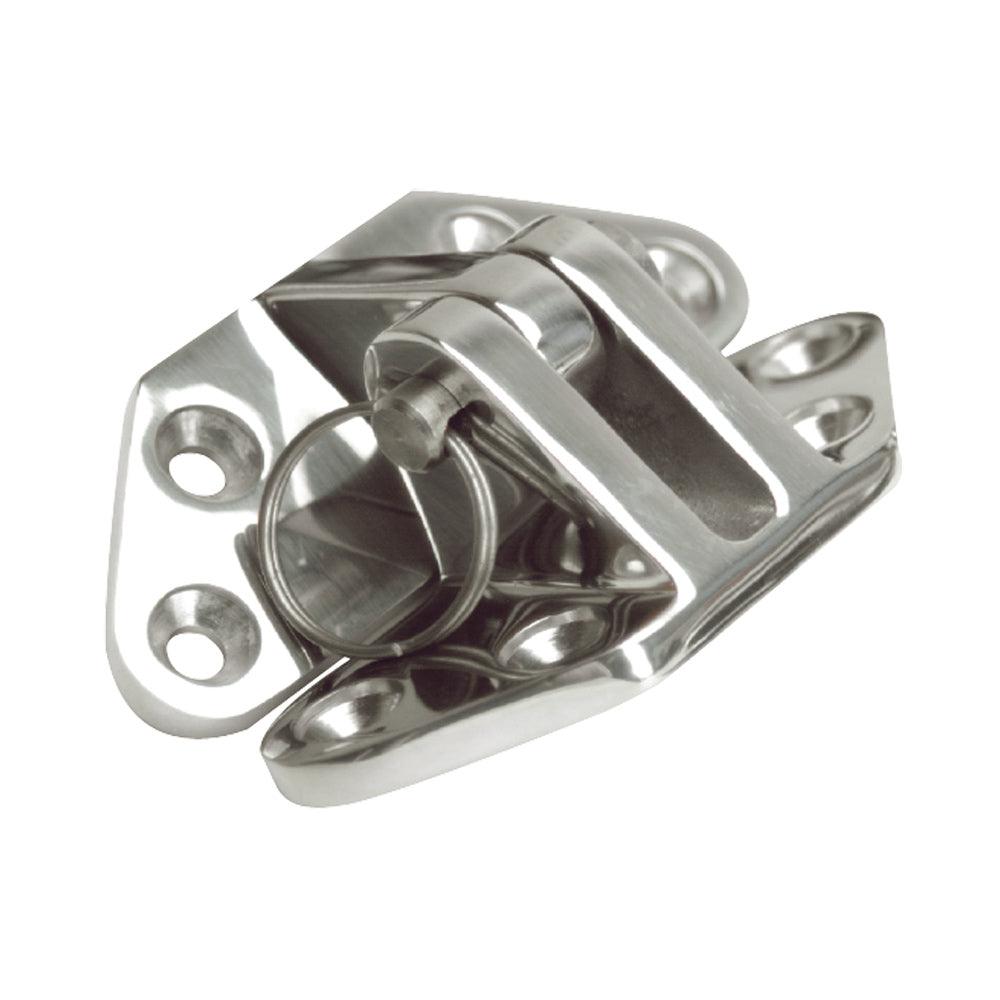 Whitecap Angled Base Hatch Hinge - 316 Stainless Steel - 3" x 2-1/2" - Kesper Supply