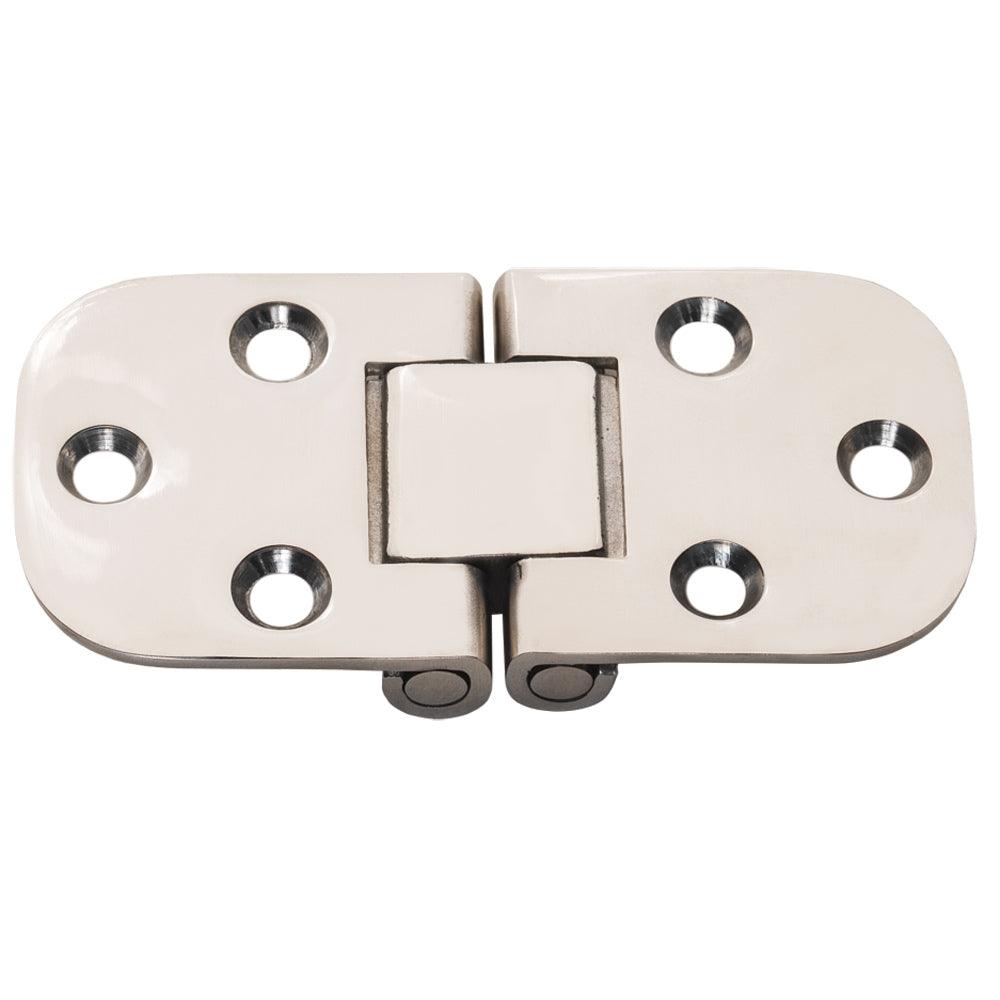 Whitecap Flush Mount 2-Pin Hinge - 304 Stainless Steel - 3" x 1-1/2" - Kesper Supply