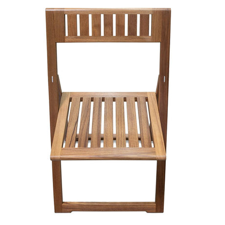 Whitecap Folding Slat Chair - Teak - Kesper Supply