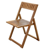 Whitecap Folding Slat Chair - Teak - Kesper Supply