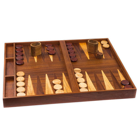 Whitecap Game Board (Oiled) - Teak - Kesper Supply
