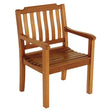 Whitecap Garden Chair w/Arms - Teak - Kesper Supply