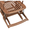 Whitecap Glider Chair - Teak - Kesper Supply