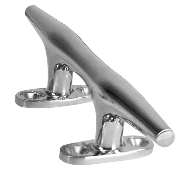 Whitecap Heavy Duty Hollow Base Stainless Steel Cleat - 10" - Kesper Supply