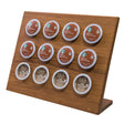 Whitecap K-Cup Holder 12-Capsule - Teak - Kesper Supply