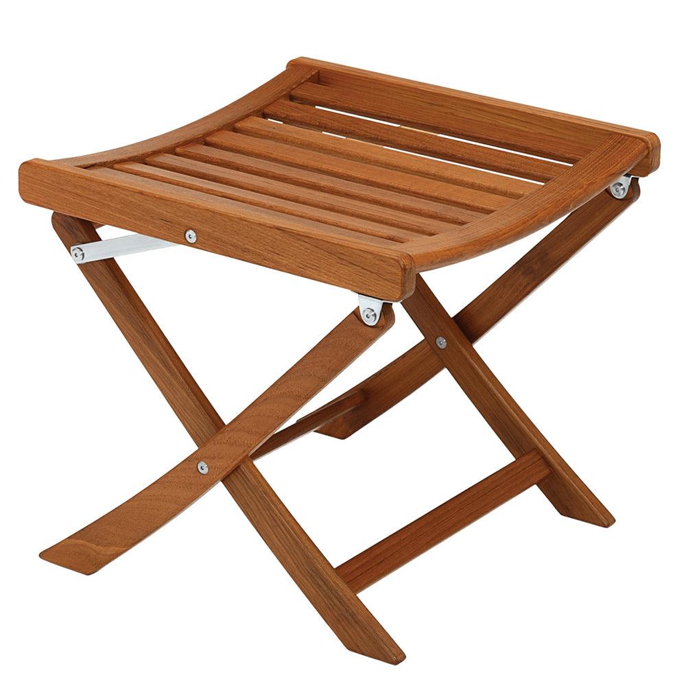 Whitecap Matching Foot Stool - Teak - Kesper Supply