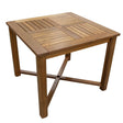 Whitecap Square Dining Table - Teak - Kesper Supply