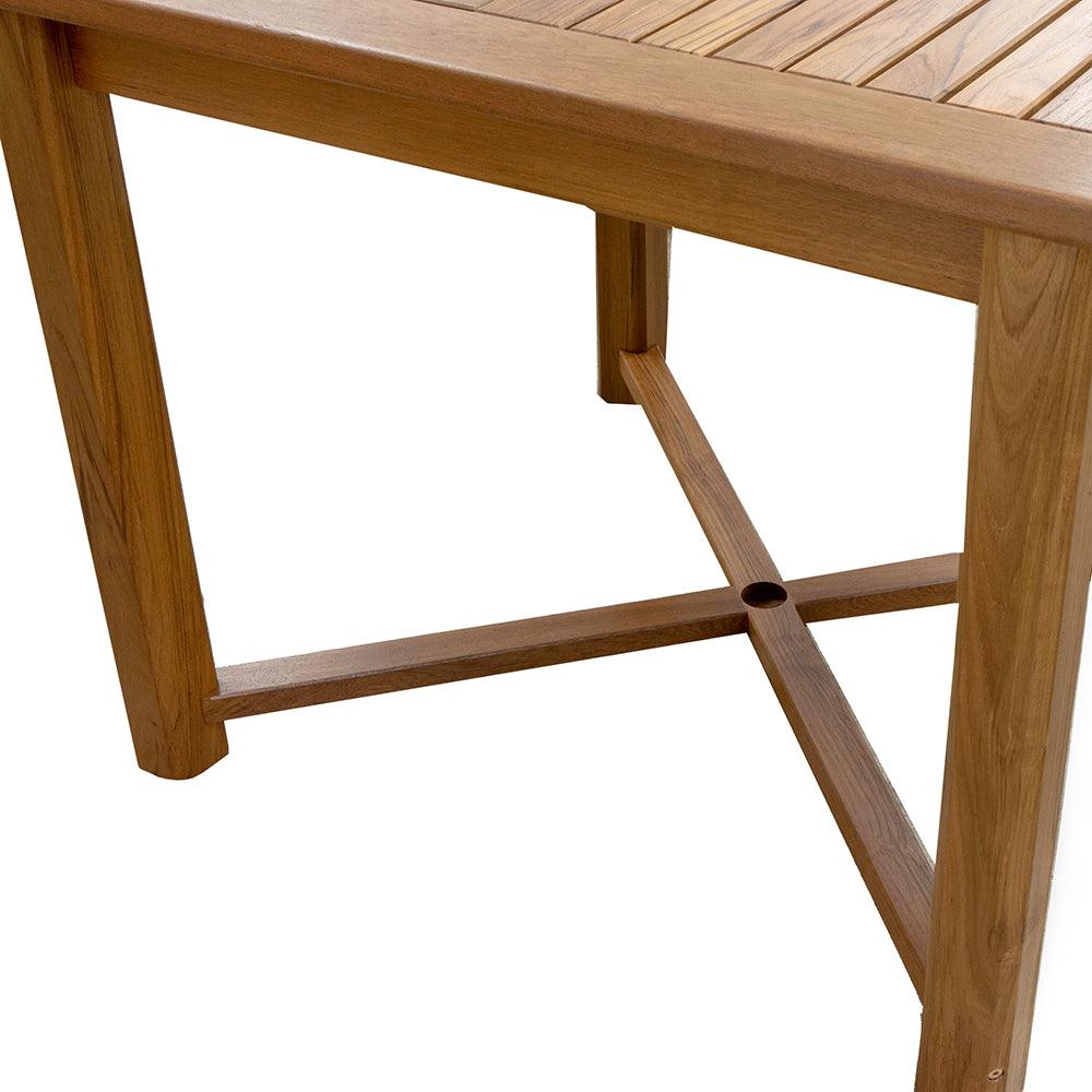 Whitecap Square Dining Table - Teak - Kesper Supply