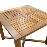 Whitecap Square Dining Table - Teak - Kesper Supply