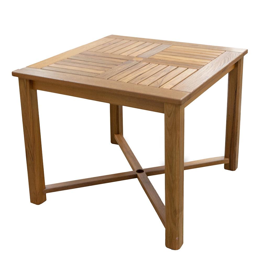 Whitecap Square Dining Table - Teak - Kesper Supply