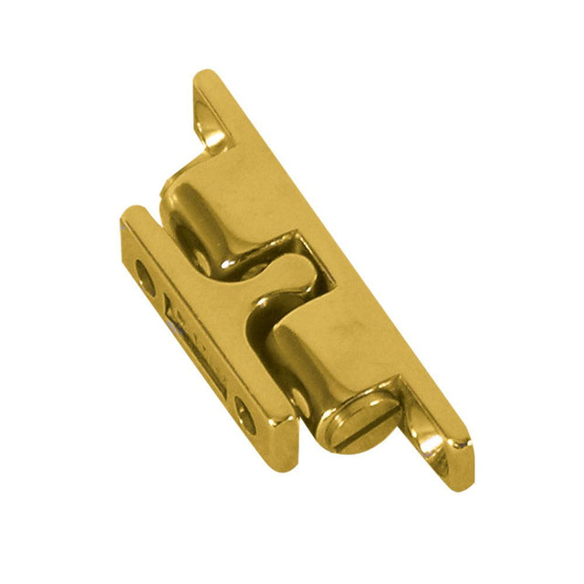 Whitecap Stud Catch - Brass - 1-15/16" x 3/8" - Kesper Supply