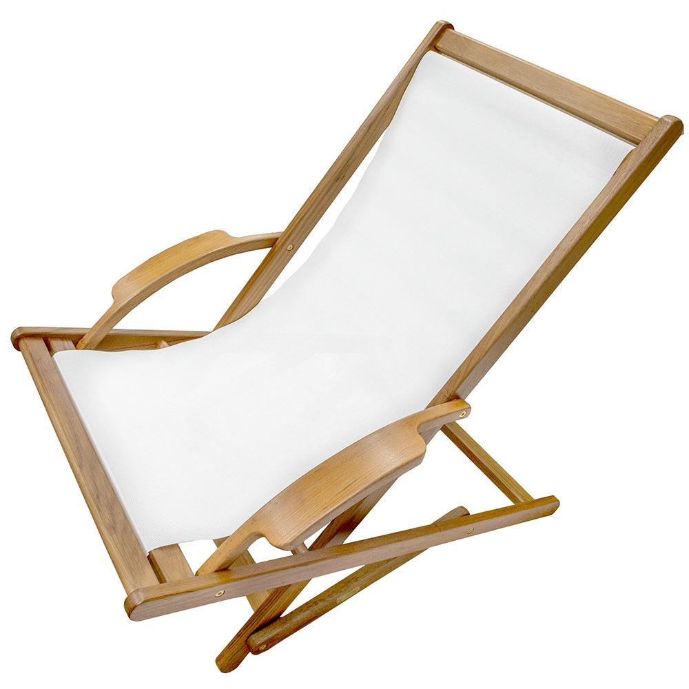 Whitecap Sun Chair - Teak - Kesper Supply