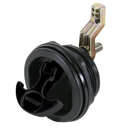 Whitecap T-Handle Latch - Nylon Black/Black - Non-Locking - Kesper Supply