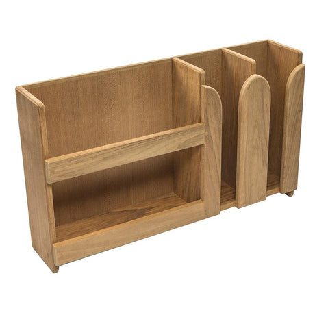 Whitecap Teak Dish/Cup Holder - Kesper Supply