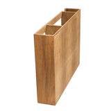 Whitecap Teak Dish/Cup/Paper Towel Rack - Kesper Supply