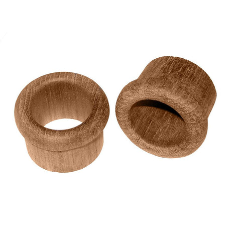 Whitecap Teak Finger Pull - 1" Barrel Length - 2 Pack - Kesper Supply