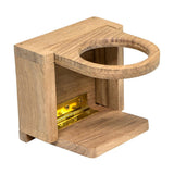 Whitecap Teak Folding Drink Holder - Kesper Supply