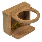 Whitecap Teak Folding Insulated Drink Holder - Kesper Supply