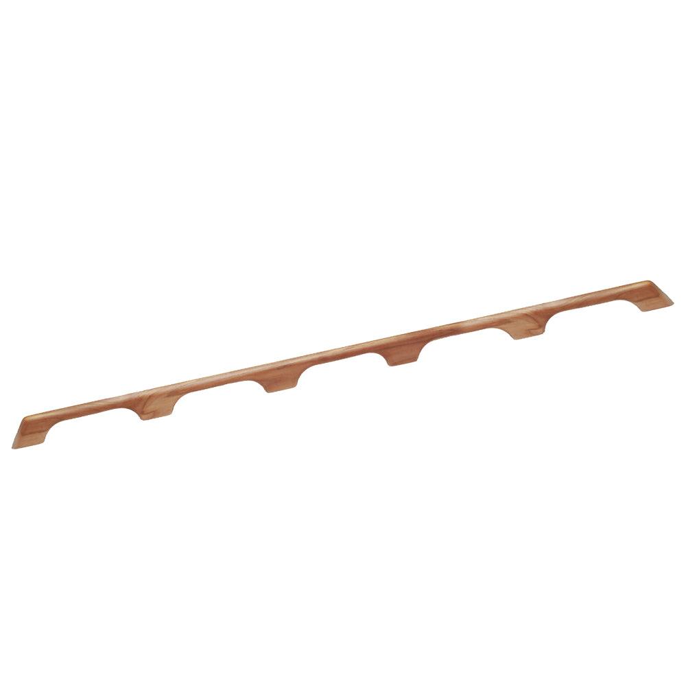 Whitecap Teak Handrail - 5 Loops - 53"L - Kesper Supply