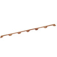 Whitecap Teak Handrail - 6 Loops - 63"L - Kesper Supply