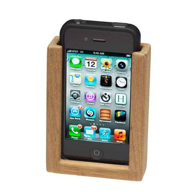 Whitecap Teak iPhone Rack - Kesper Supply