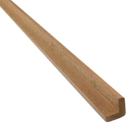 Whitecap Teak "L" Molding Large - 5' - Kesper Supply