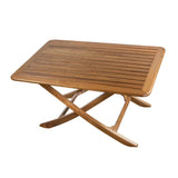 Whitecap Teak Large Adjustable Slat Top Table - Kesper Supply