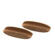 Whitecap Teak Oval Drawer Pull - 4"L - 2 Pack - Kesper Supply