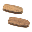 Whitecap Teak Rectangular Drawer Pull - 3-1/4"L - 2 Pack - Kesper Supply