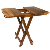 Whitecap Teak Solid Top Fold Away Table - Kesper Supply