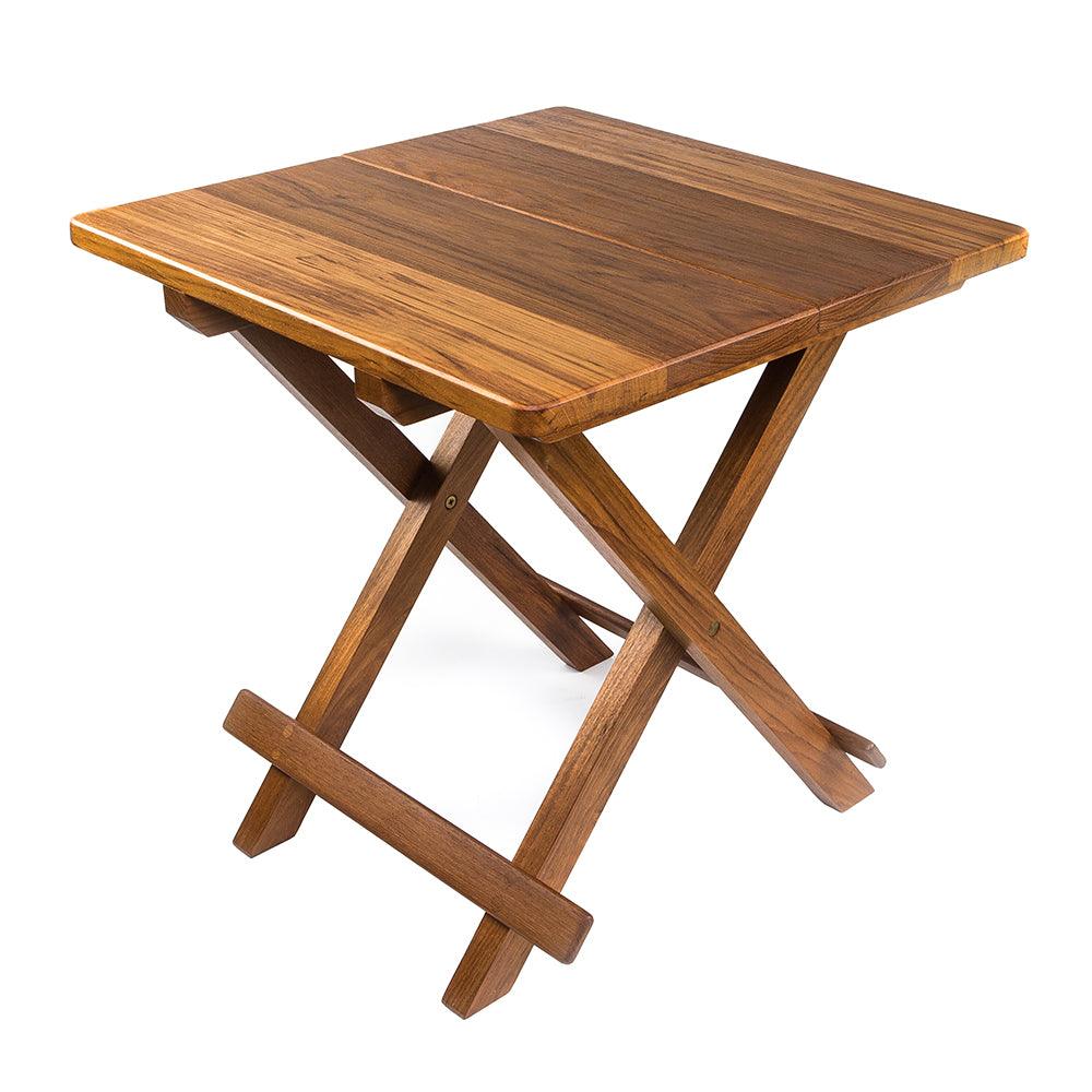 Whitecap Teak Solid Top Fold Away Table - Kesper Supply