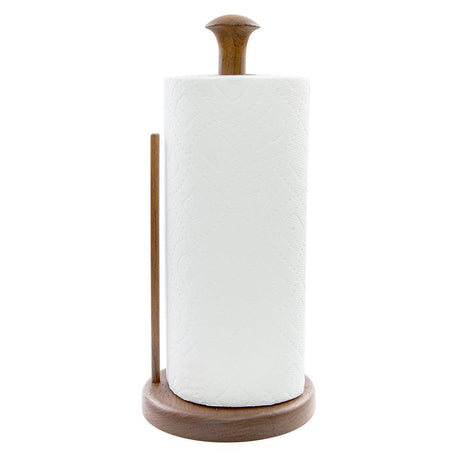 Whitecap Teak Stand-Up Paper Towel Holder - Kesper Supply