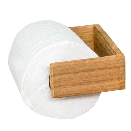 Whitecap Teak Toilet Tissue Rack - Kesper Supply