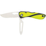 Wichard Offshore Knife - Serrated Blade - Shackler/Spike - Fluorescent - Kesper Supply