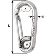 Wichard Symmetric Carbin Hook - 120mm Length - 15/32" - Kesper Supply